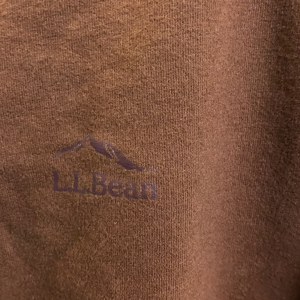 LL Bean Slightly Fitted Pullover - Picture 5 of 5